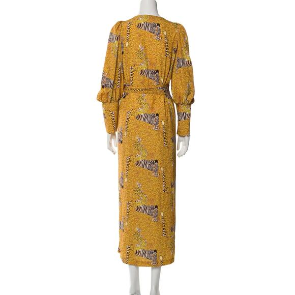 Rhode Resort Aspen Serengeti Wrap Maxi Dress - Picture 9 of 10